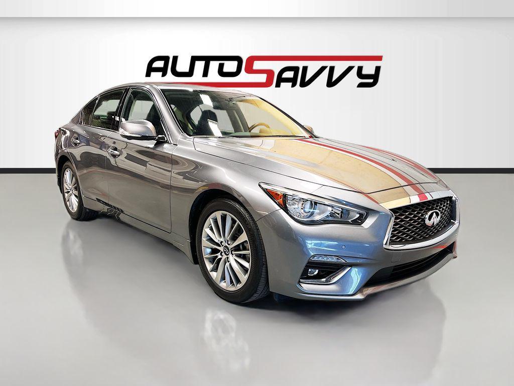 used 2022 INFINITI Q50 car, priced at $24,100