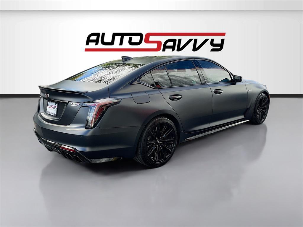 used 2023 Cadillac CT5-V car, priced at $76,000