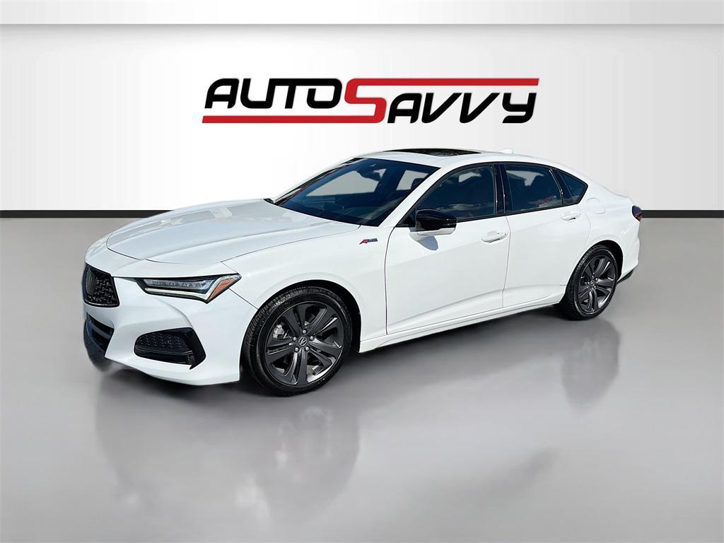 used 2022 Acura TLX car, priced at $28,700
