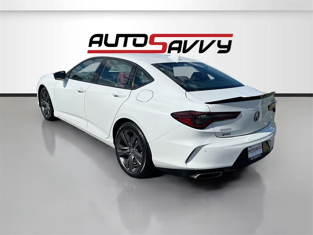 used 2022 Acura TLX car, priced at $28,700
