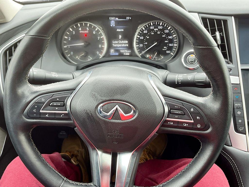 used 2024 INFINITI Q50 car, priced at $26,300