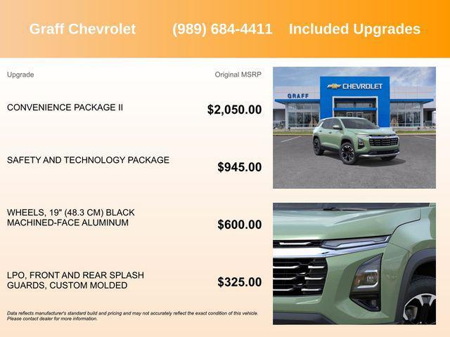new 2026 Chevrolet Equinox car, priced at $34,415