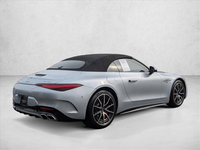 used 2022 Mercedes-Benz AMG SL 55 car, priced at $90,451