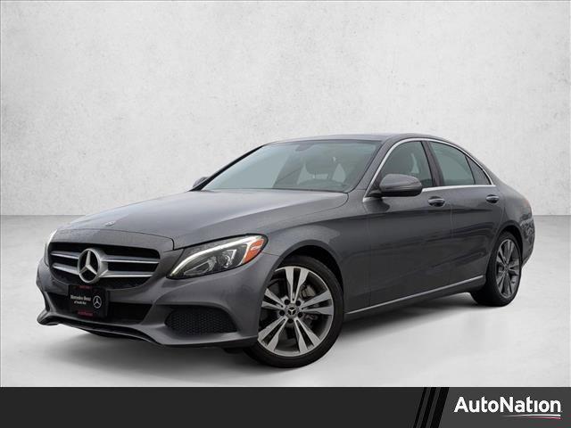 used 2018 Mercedes-Benz C-Class car, priced at $18,691