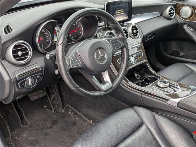 used 2018 Mercedes-Benz C-Class car, priced at $18,691