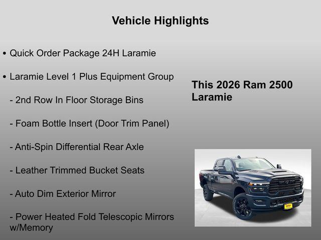 new 2026 Ram 2500 car, priced at $79,885