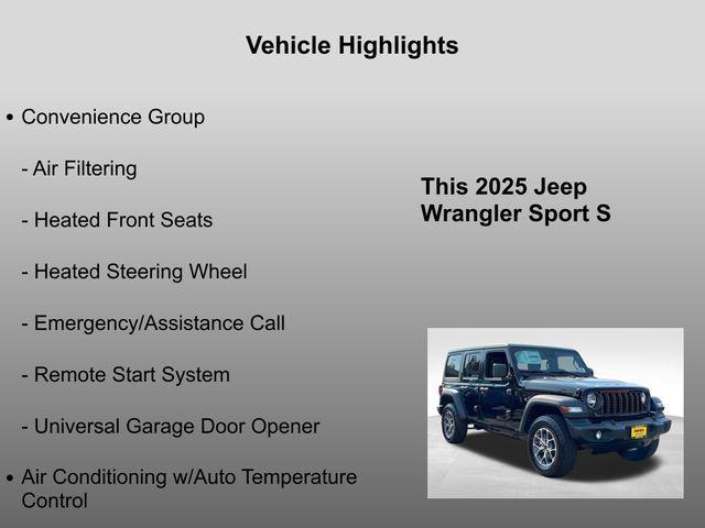 new 2025 Jeep Wrangler car, priced at $45,440