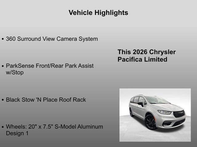 new 2026 Chrysler Pacifica car, priced at $48,955