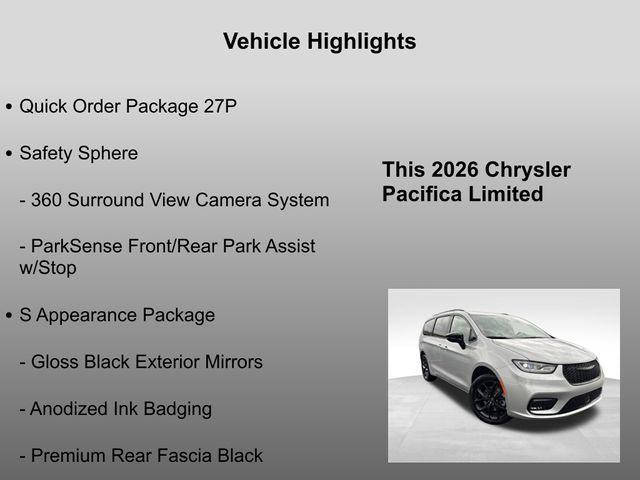 new 2026 Chrysler Pacifica car, priced at $48,955