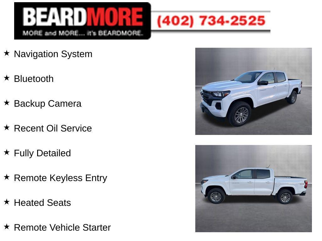 used 2023 Chevrolet Colorado car, priced at $35,668