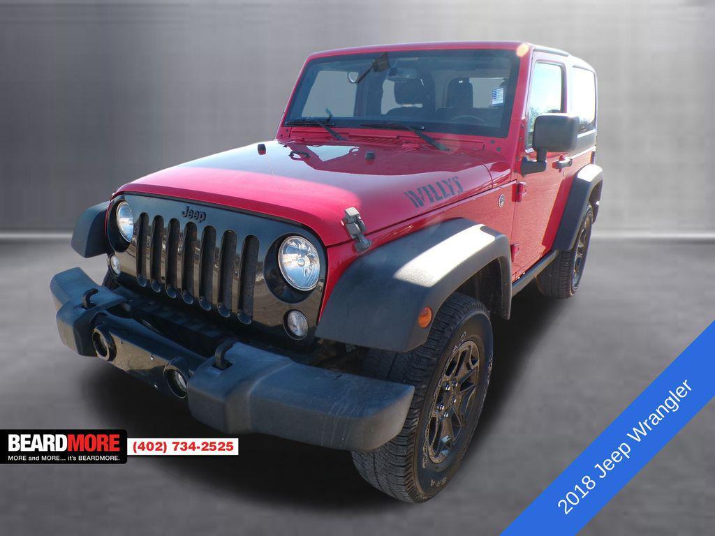 used 2018 Jeep Wrangler JK car, priced at $16,688