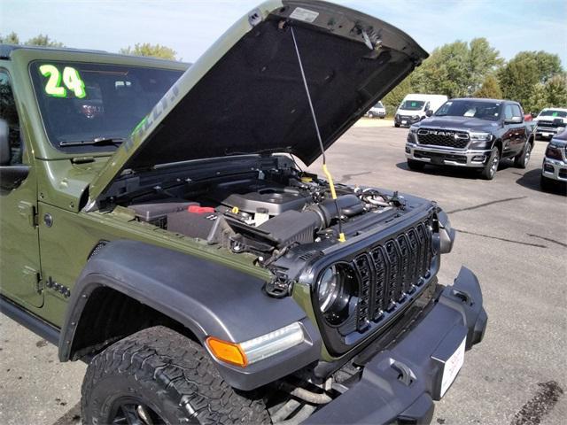 used 2024 Jeep Wrangler car, priced at $33,994