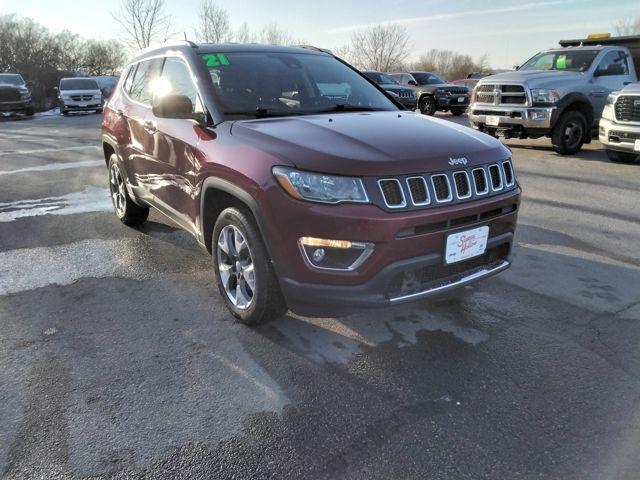 used 2021 Jeep Compass car, priced at $18,481