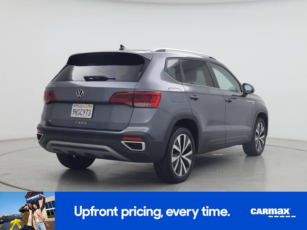 used 2023 Volkswagen Taos car, priced at $22,998