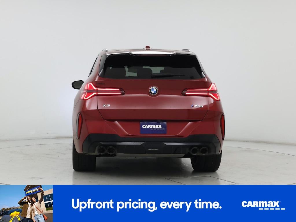 used 2025 BMW X3 car, priced at $50,998