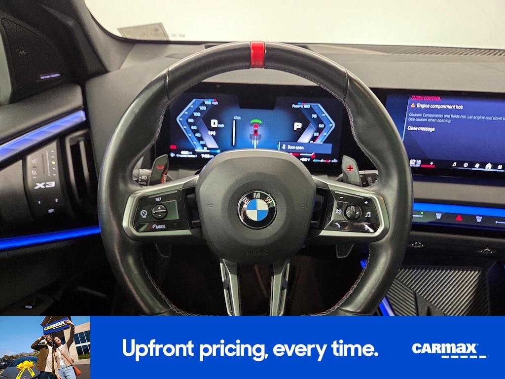 used 2025 BMW X3 car, priced at $50,998