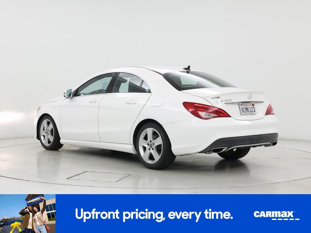 used 2018 Mercedes-Benz CLA 250 car, priced at $18,998