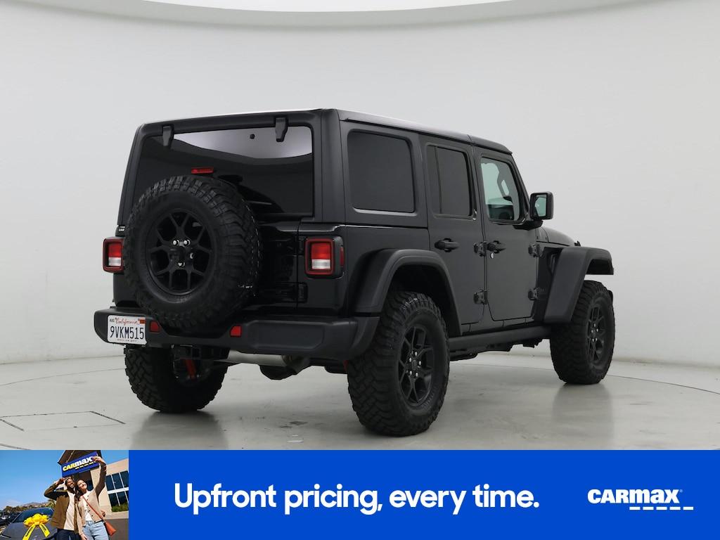 used 2025 Jeep Wrangler car, priced at $43,998