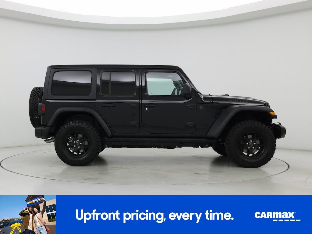 used 2025 Jeep Wrangler car, priced at $43,998