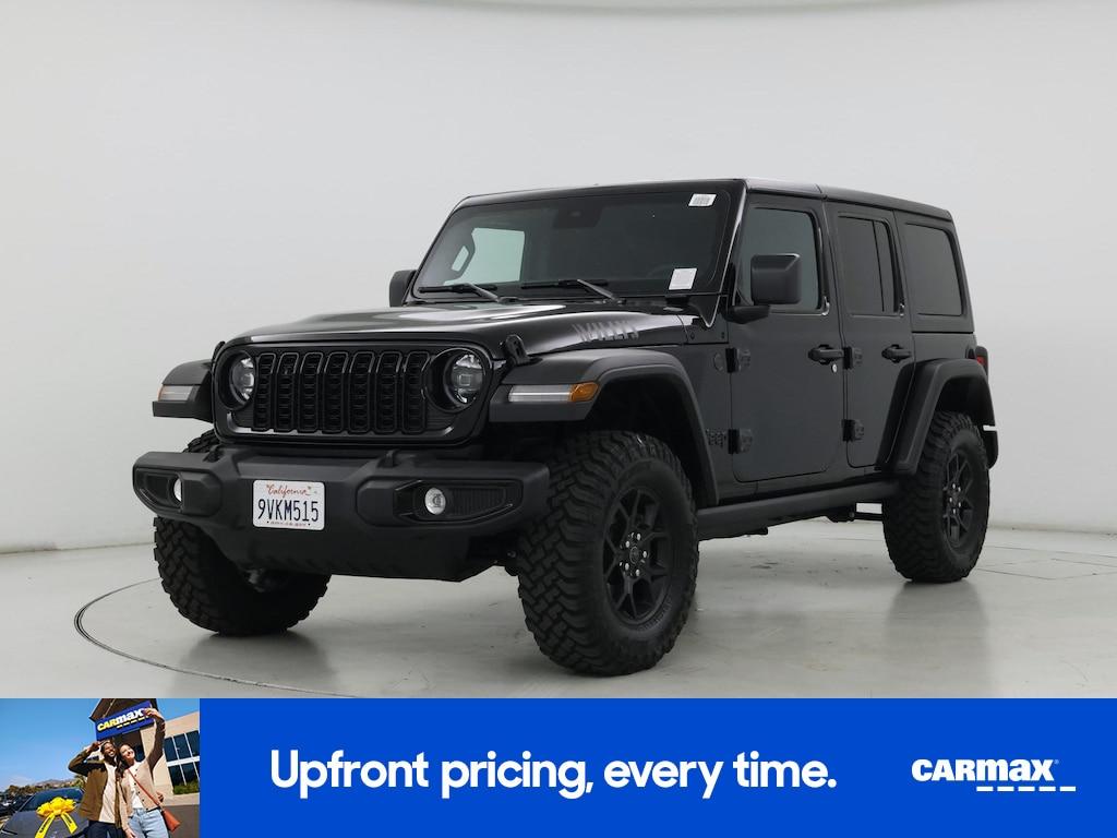 used 2025 Jeep Wrangler car, priced at $43,998