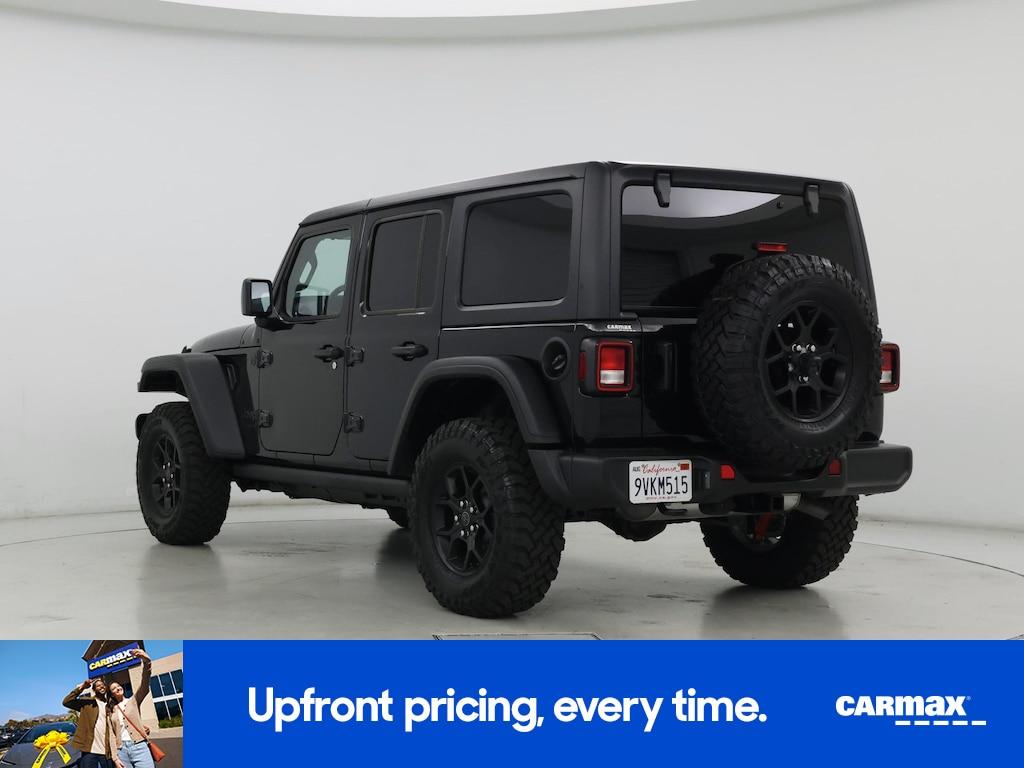 used 2025 Jeep Wrangler car, priced at $43,998