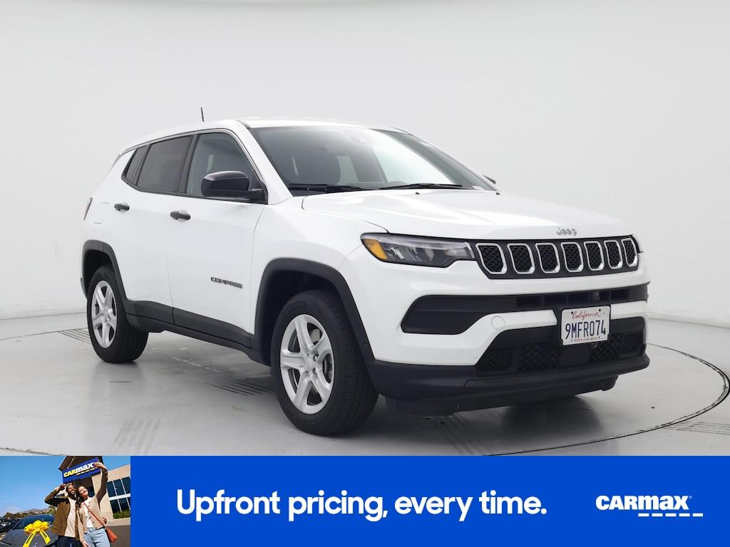 used 2023 Jeep Compass car, priced at $20,998