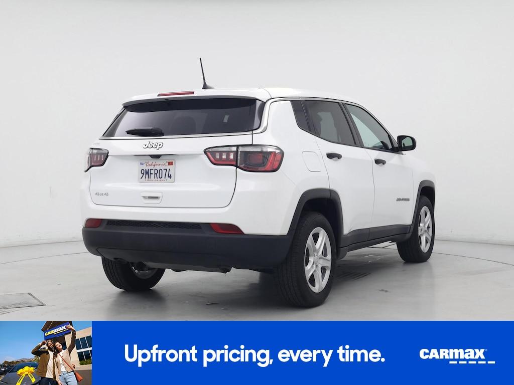 used 2023 Jeep Compass car, priced at $20,998