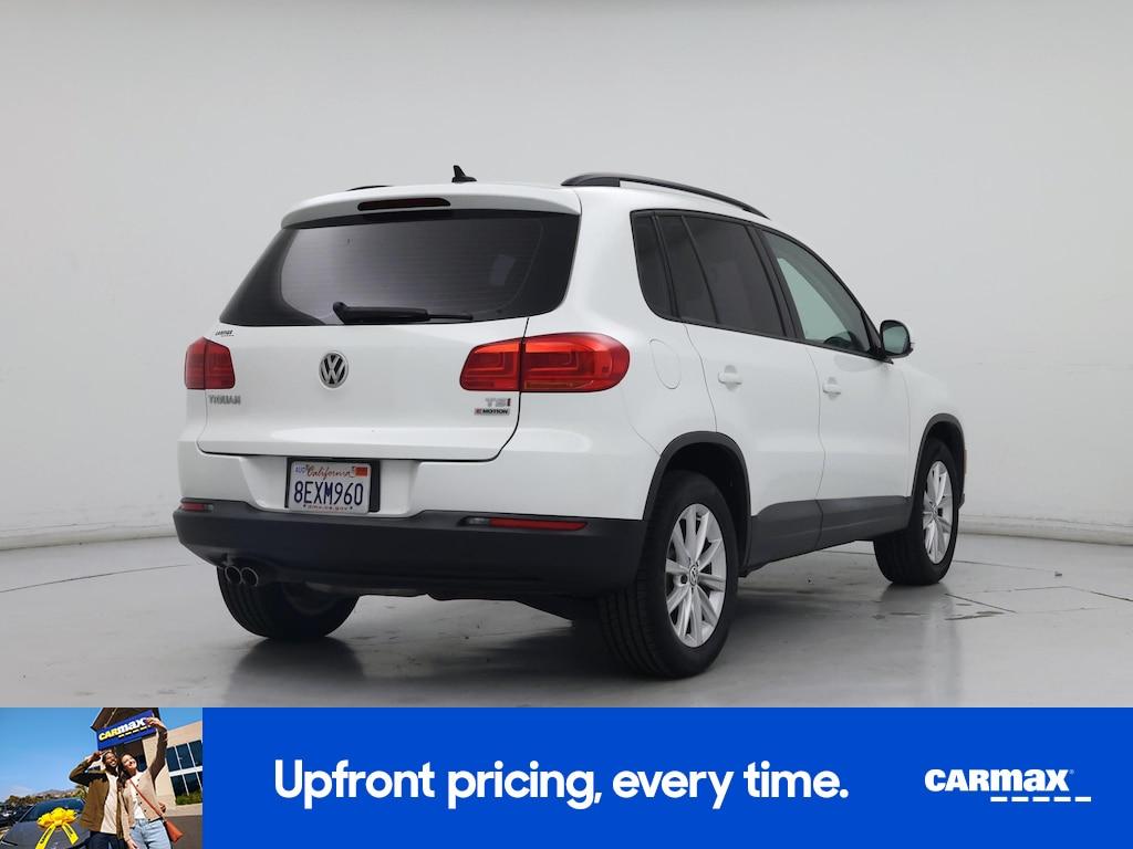 used 2018 Volkswagen Tiguan Limited car, priced at $14,998