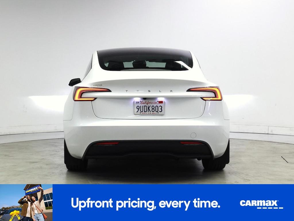 used 2025 Tesla Model 3 car, priced at $36,998