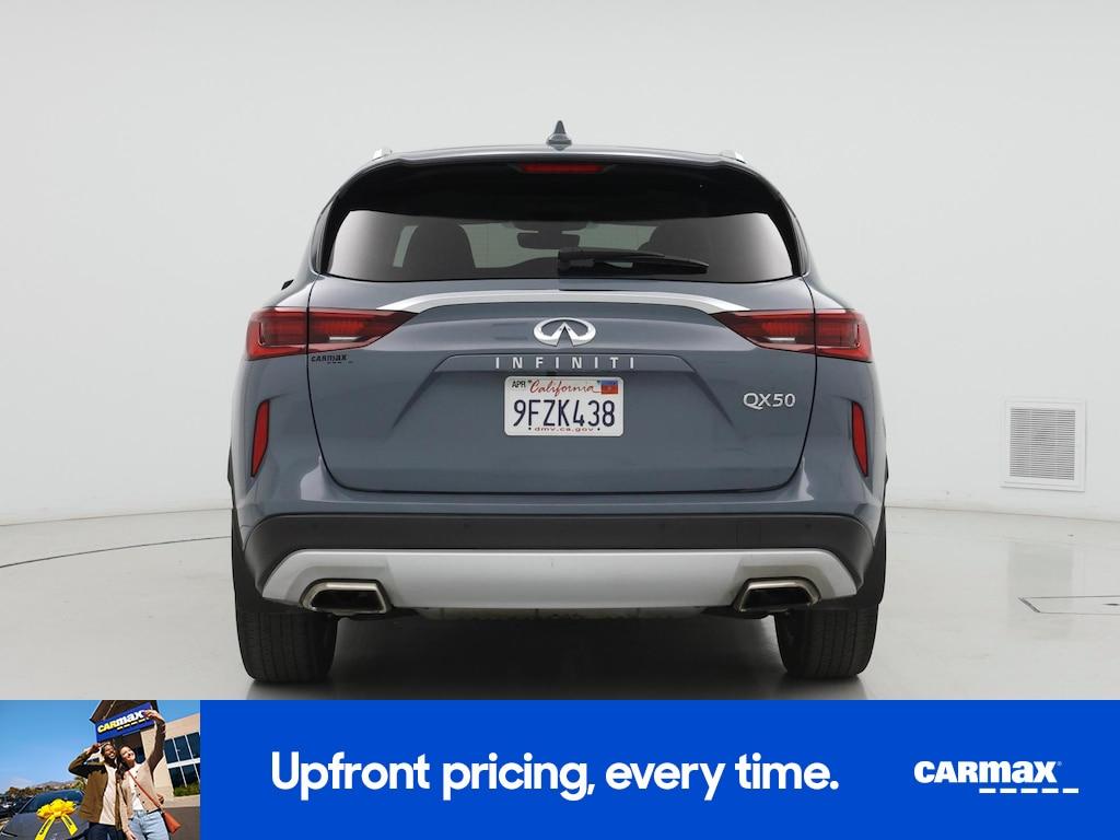used 2023 INFINITI QX50 car, priced at $29,998