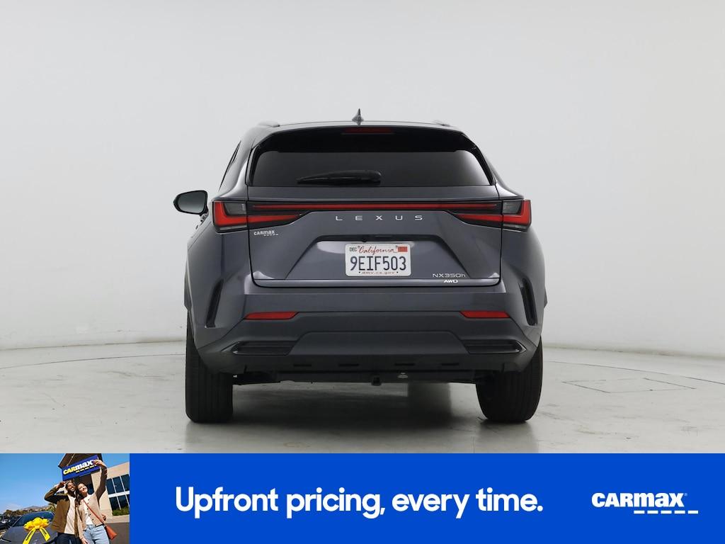 used 2023 Lexus NX 350h car, priced at $42,998