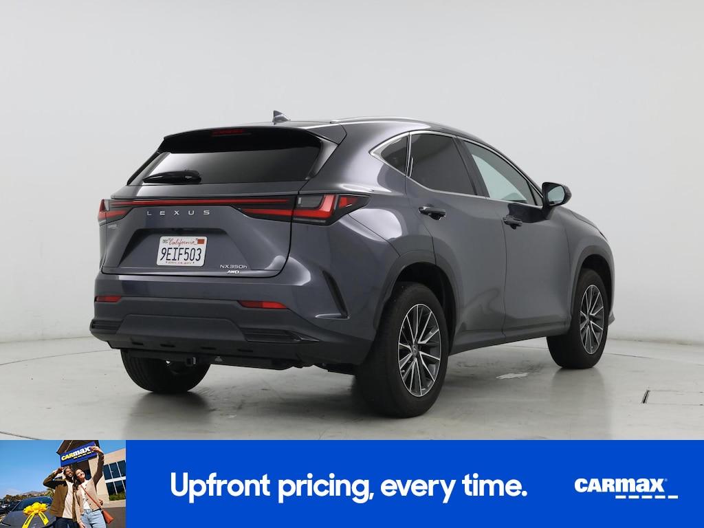 used 2023 Lexus NX 350h car, priced at $42,998
