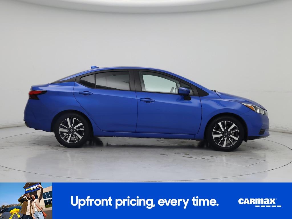 used 2021 Nissan Versa car, priced at $13,998