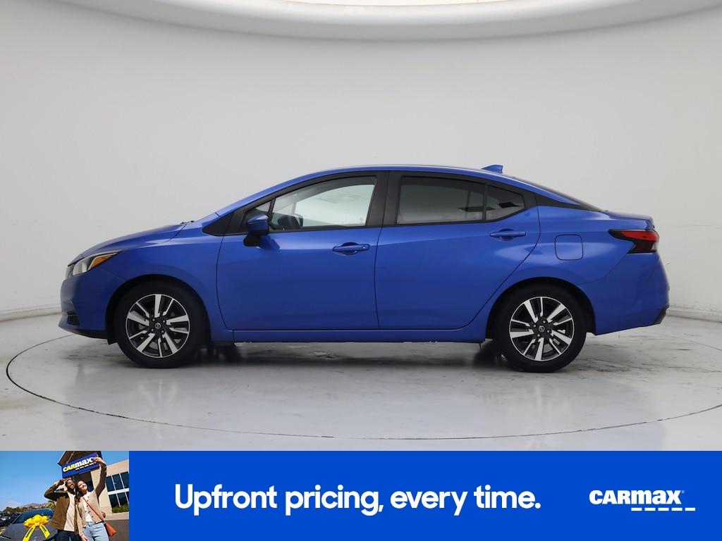 used 2021 Nissan Versa car, priced at $13,998