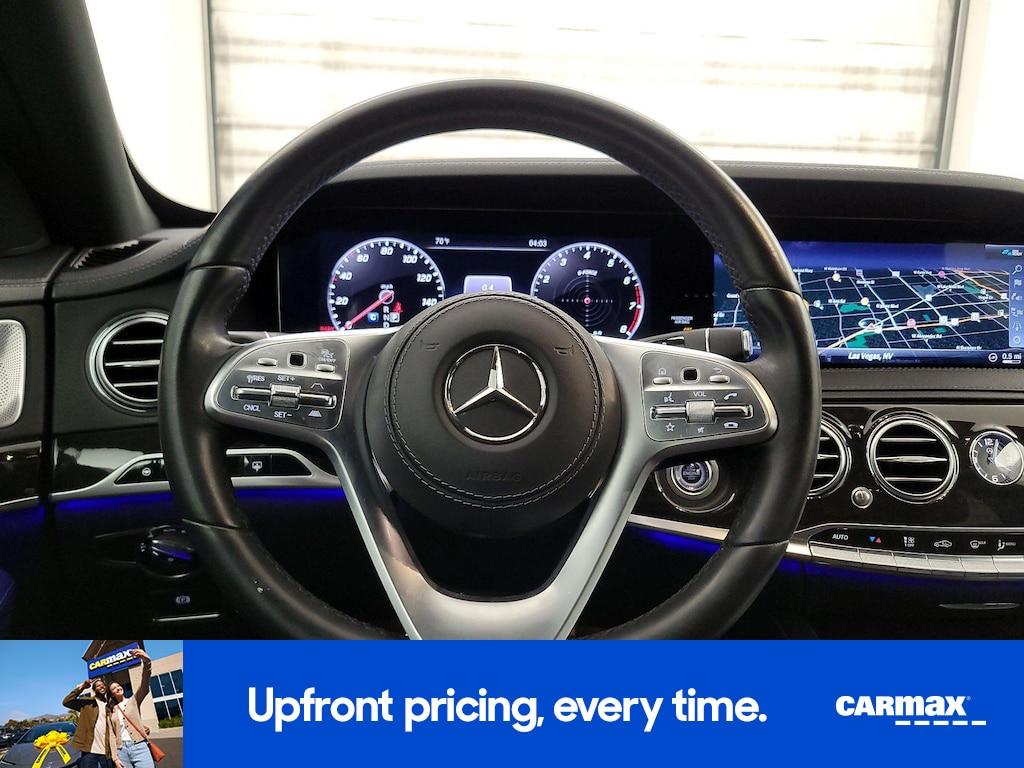 used 2020 Mercedes-Benz S-Class car, priced at $44,998