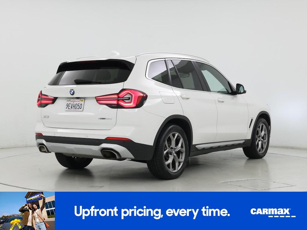 used 2023 BMW X3 car, priced at $32,998
