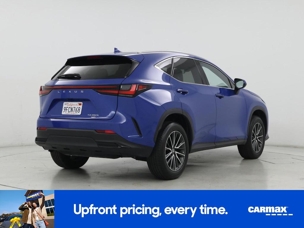 used 2023 Lexus NX 350h car, priced at $39,998