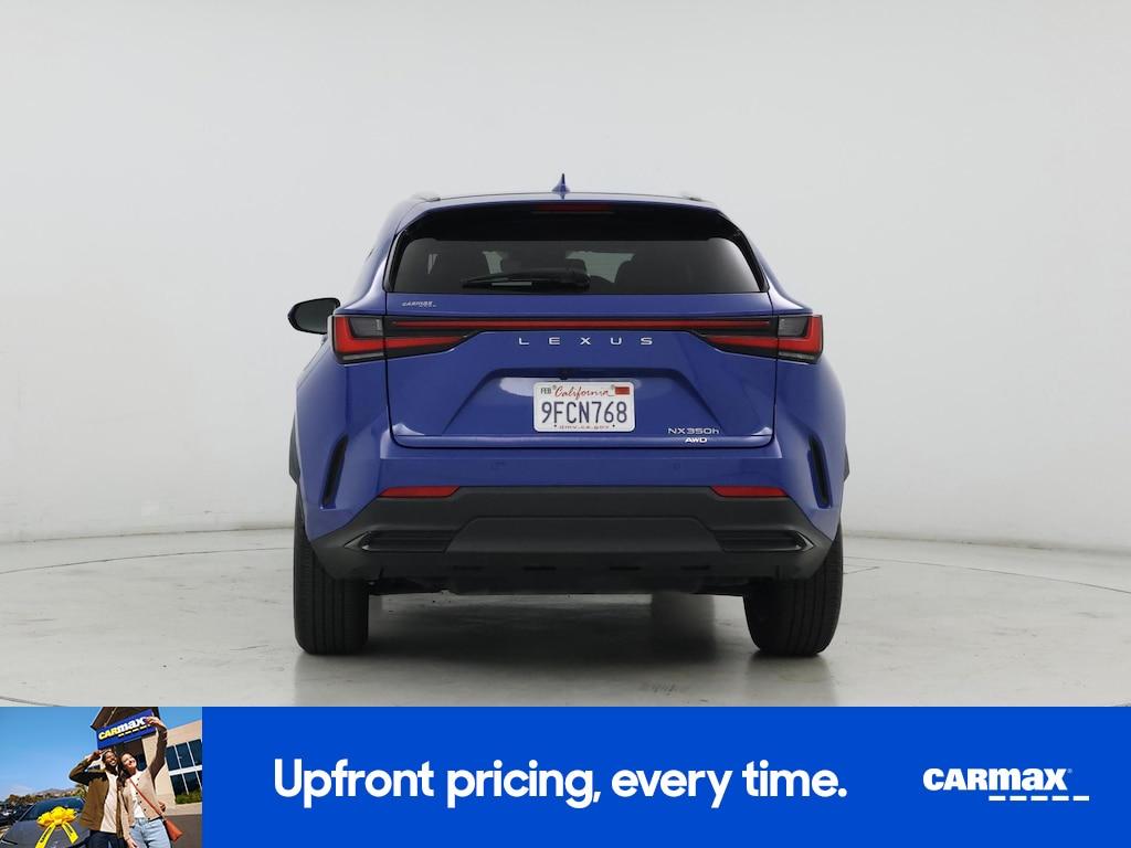 used 2023 Lexus NX 350h car, priced at $39,998