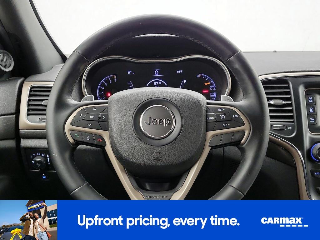 used 2017 Jeep Grand Cherokee car, priced at $14,599