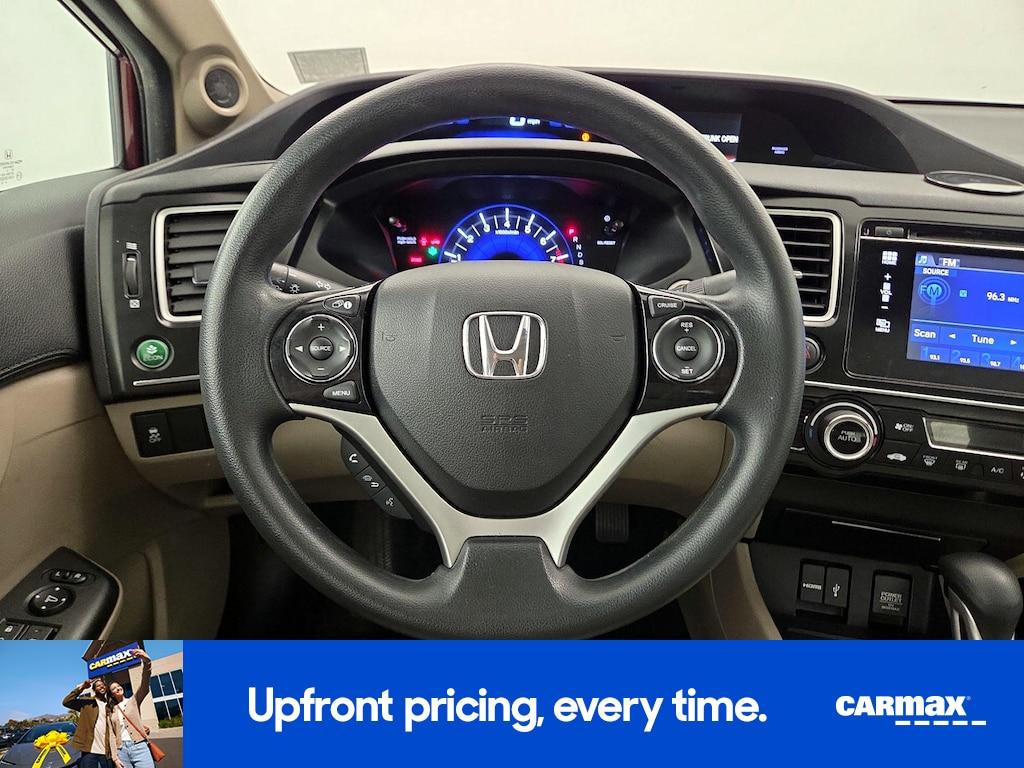 used 2015 Honda Civic car, priced at $16,998