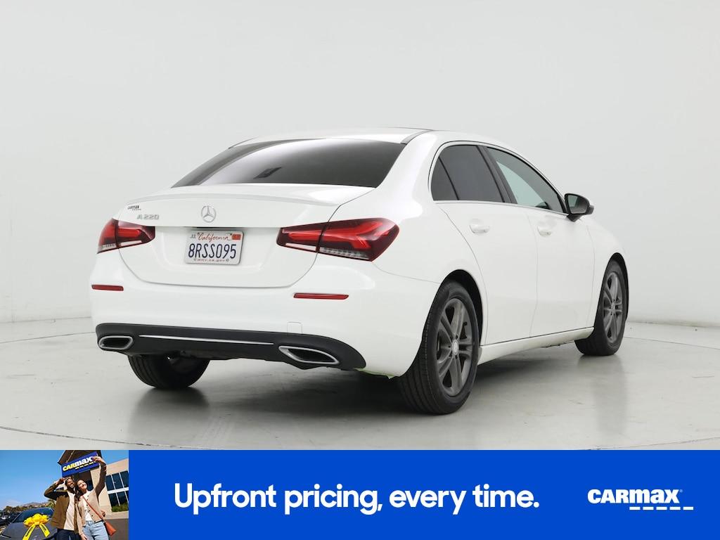 used 2020 Mercedes-Benz A-Class car, priced at $20,998