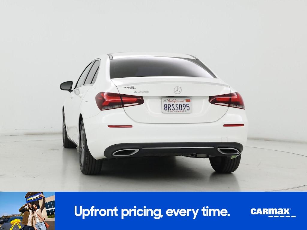 used 2020 Mercedes-Benz A-Class car, priced at $20,998
