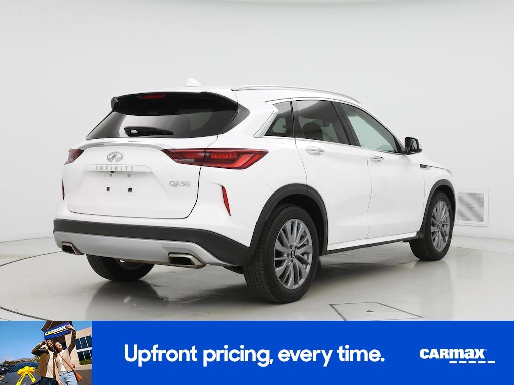used 2024 INFINITI QX50 car, priced at $26,998