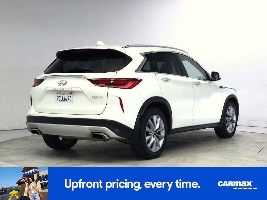 used 2022 INFINITI QX50 car, priced at $25,998