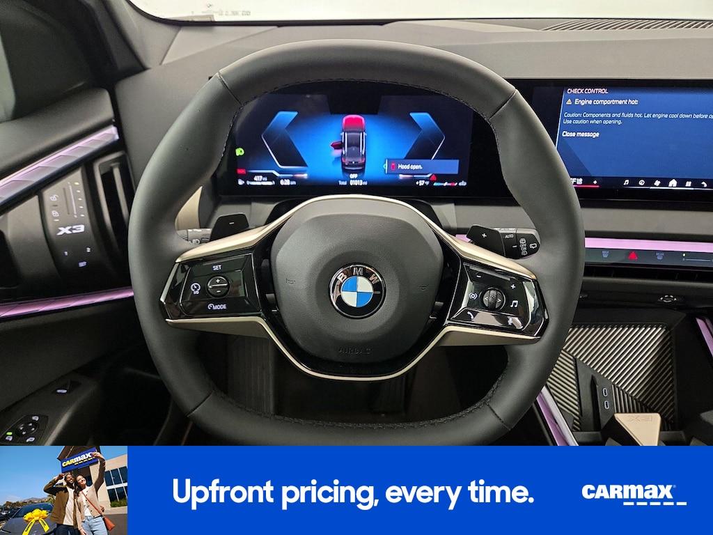 used 2025 BMW X3 car, priced at $46,998