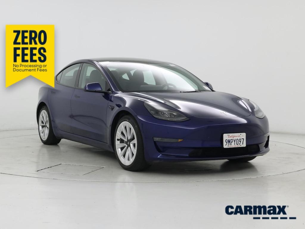 used 2022 Tesla Model 3 car, priced at $29,998