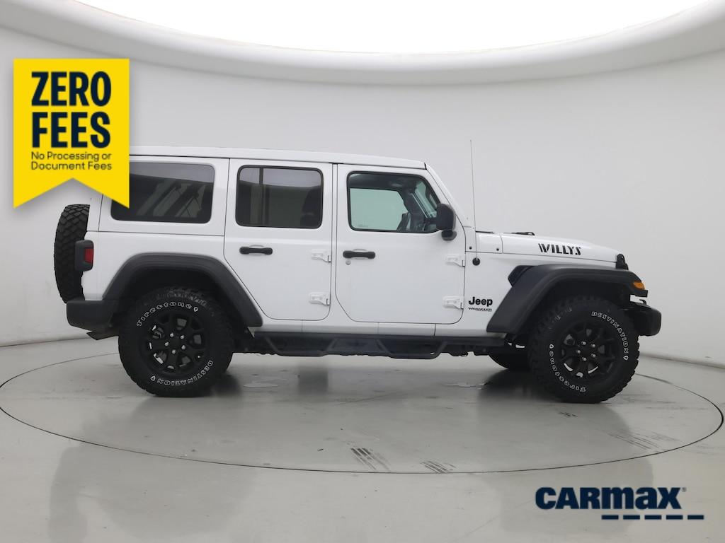 used 2021 Jeep Wrangler car, priced at $28,998