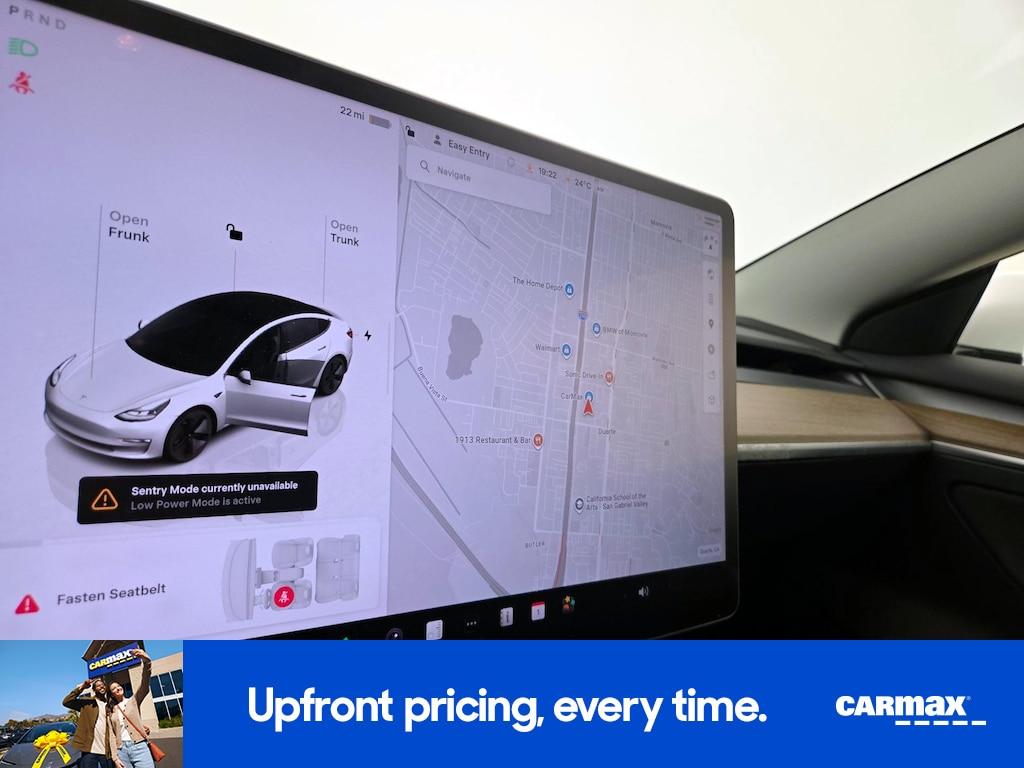 used 2022 Tesla Model 3 car, priced at $26,998