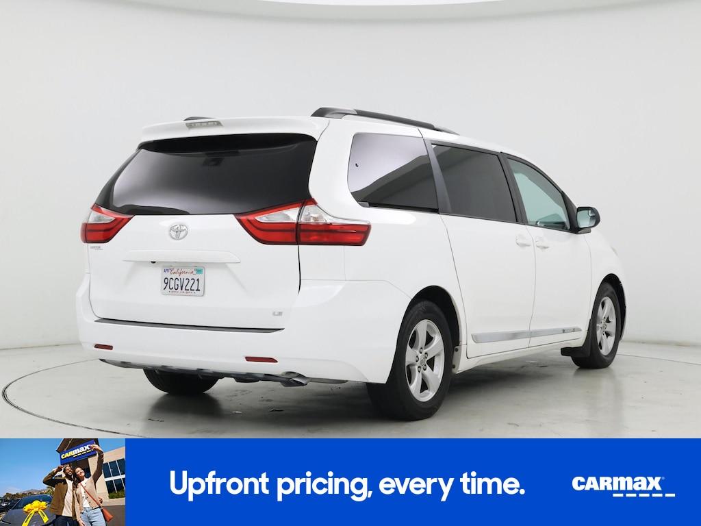 used 2017 Toyota Sienna car, priced at $20,998