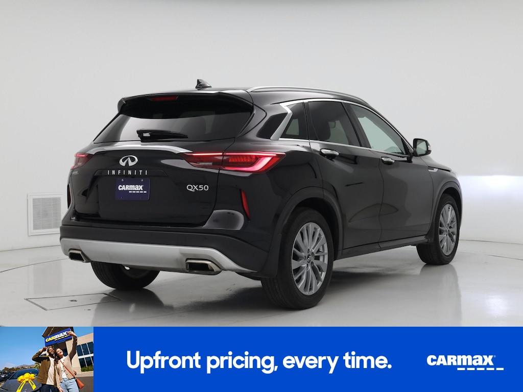 used 2023 INFINITI QX50 car, priced at $28,998